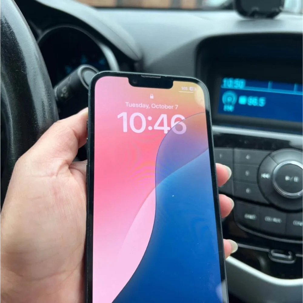 Apple 14 iPhone Black 128 gb AT & T